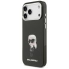 iPhone 17 Pro Max Karl Lagerfeld IML Aquarelle Karl & Logo MagSafe fekete tok