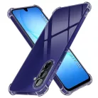 Samsung Galaxy A17 5G Smoke Black Techsuit - Shockproof Clear Silicone tok