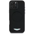 iPhone 16 Pro Aston Martin HC FW Logo MagSafe fekete tok