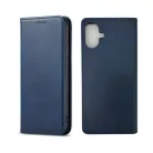 Samsung Galaxy A17 mágneses PU bőr fliptok kártyatartóval kék Alphajack