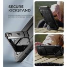 Google Pixel 9 Pro XL Dexnor 360 ütésálló tok kihajtható állvánnyal és kameravédővel fekete