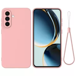   Samsung Galaxy A17 rózsaszín,  Liquid szilikon tok Alphajack