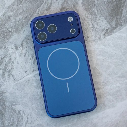 iPhone 17 Pro Max kék tok üveg kamera lencse védővel Magsafe AG Glass