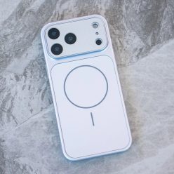   iPhone 17 Pro Max ezüst tok üveg kamera lencse védővel Magsafe AG Glass