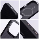 iPhone 16e/17e Carbon Elite Mag tok kompatibilis MagSafe-fel fekete