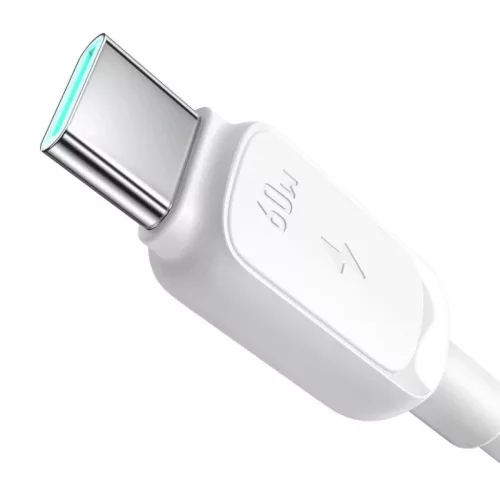USB-C to USB-C kábel Joyroom S-A14, 60W, 3A, 1.2m, Fehér