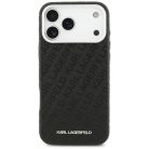 iPhone 17 Pro Max Karl Lagerfeld FW Stamped Karl MagSafe tok Fekete