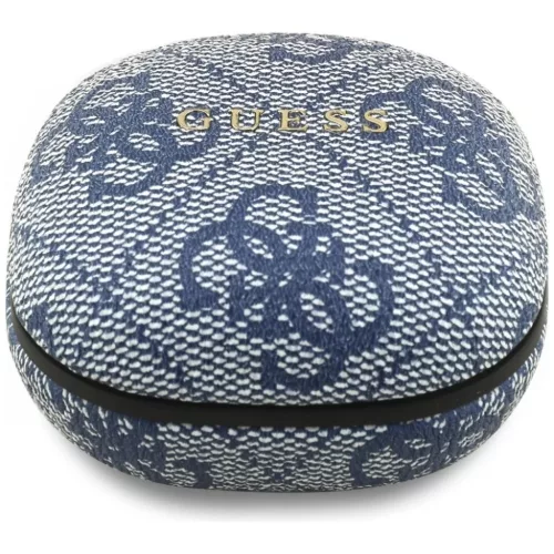 Vezeték nélküli fülhallgató TWS ENC Guess 4G Classic Metal Logo kék
