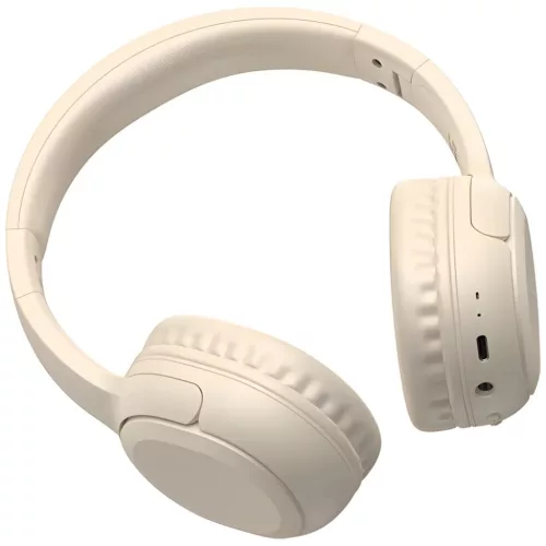 USAMS Yun Sorozat Bluetooth 5.3 On-Ear Fejhallgató Bézs TDLYEJYX02 (USAMS-YG23)