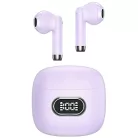 USAMS Bluetooth 5.3 TWS IA II Series vezeték nélküli fülhallgató lila BHUIAII03 (USAMS-IAII15)