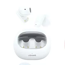   USAMS Bluetooth 5.3 TWSTD Sorozat Vezeték nélküli Fülhallgató Fehér BHUTD01 (TD22)