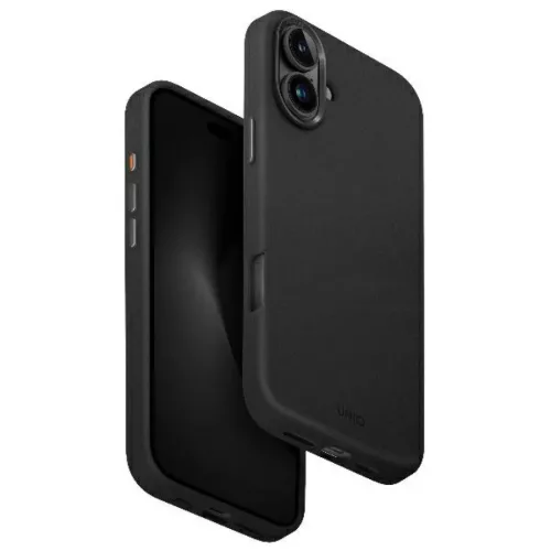 Uniq Lyden Magclick töltőtok iPhone 16-ra - Fekete tok