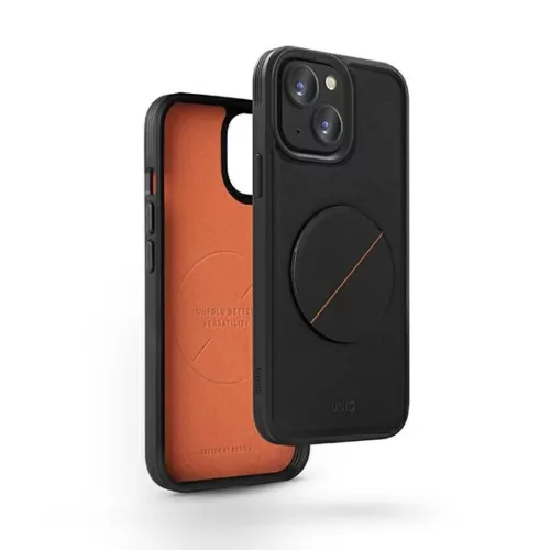 Uniq Novo tok iPhone 14 Plus / 15 Plus - fekete tok