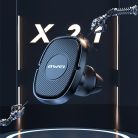 Fekete AWEI X21 mágneses autós tartó légbefúvóra