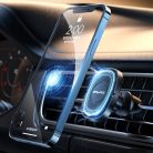 Fekete AWEI X21 mágneses autós tartó légbefúvóra