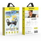 AWEI A849BL fekete bluetooth sport fejhallgató