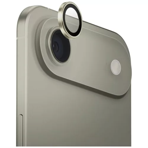 Uniq Optix Alumínium Kamera Lencsevédő iPhone Air készülékhez Applikátorral - Arany,