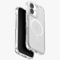   Uniq LifePro Xtreme Magclick Töltés tok iPhone 17 - Átlátszó-Csillogó tok