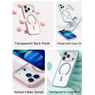 iPhone 17 Pro Max fekete Rock Crystal Armor Sorozat Mágneses tok