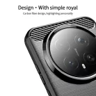 Honor Magic8 Pro Fekete Techsuit Carbon Silicone tok