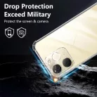 Honor Magic8 Pro Techsuit - Shockproof Clear Silicone - Átlátszó. tok