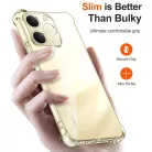 Honor Magic8 Pro Techsuit - Shockproof Clear Silicone - Átlátszó. tok