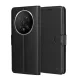 Honor Magic8 Pro Fekete Techsuit - Leather Folio tok.