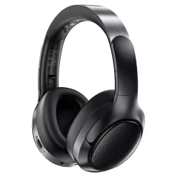   Acefast - Vezeték nélküli fejhallgató (H5) - Type-C, Bluetooth 5.4, ANC, zajcsökkentés, 3D érzékelés, 500mAh, Professzionális Hi-Fi - Fekete