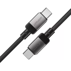  Type-C to Type-C Fekete Acefast - Adatkábel (C9-03), Gyors Töltés, 60W, 1,2m