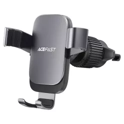   Gravity Car Holder D59 Acefast - Szellőzőrácsra szerelhető, Stabil fogás, Állítható, Rázkódásmentes, 4.7-6.9 hüvelykes telefonokhoz, RoHS - Szürke