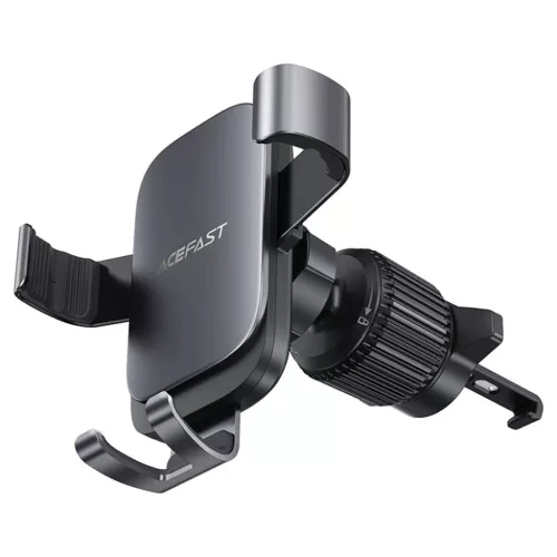 Gravity Car Holder D59 Acefast - Szellőzőrácsra szerelhető, Stabil fogás, Állítható, Rázkódásmentes, 4.7-6.9 hüvelykes telefonokhoz, RoHS - Szürke