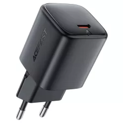   Acefast Falitöltő (A119) - GaN Technológia, Gyors Töltés, PD45W, Mini Design, Egy USB-C Kimenet - Fekete