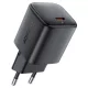 Acefast Falitöltő (A119) - GaN Technológia, Gyors Töltés, PD45W, Mini Design, Egy USB-C Kimenet - Fekete
