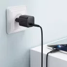 Acefast Falitöltő (A119) - GaN Technológia, Gyors Töltés, PD45W, Mini Design, Egy USB-C Kimenet - Fekete