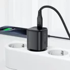 Acefast Falitöltő (A119) - GaN Technológia, Gyors Töltés, PD45W, Mini Design, Egy USB-C Kimenet - Fekete