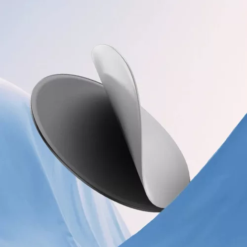 Universal Yesido MagSafe Adapter (C207) - Fémlemez, Kerek + Téglalap Alakú, Bőrmintás - Fekete