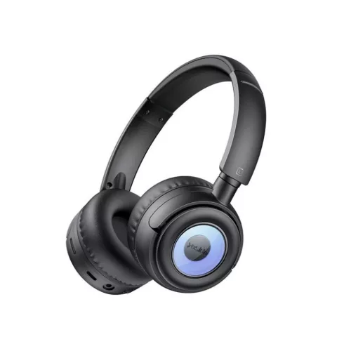 Yesido - Vezeték nélküli fejhallgató (EP06) - gyerekeknek, Bluetooth V5.3-mal, mikrofonnal, támogatott audiokábellel, 400mAh - Kék