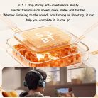 Yesido - Vezeték nélküli fejhallgató (EP06) - gyerekeknek, Bluetooth V5.3-mal, mikrofonnal, támogatott audiokábellel, 400mAh - Kék