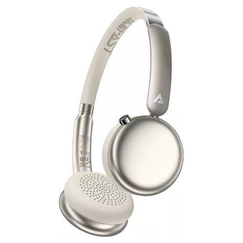 Acefast - Vezeték nélküli fejhallgató (H8) - Type-C, Bluetooth 5.4, ANC mód, Hibrid zajcsökkentés, 500mAh, Professzionális HiFi - Arany