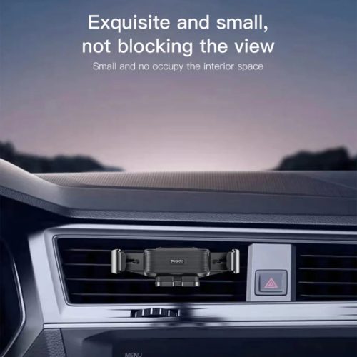 Yesido - Autós tartó (C166) - Gravitációs rögzítés légbeömlőre - Fekete