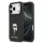 iPhone 17 Pro fekete Karl Lagerfeld Fixed Glitter Metal Ikonik tok