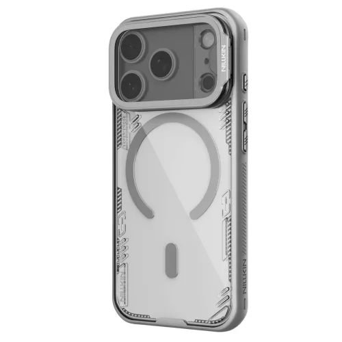 Apple iPhone 17 Pro Alkonyati Szürke Nillkin Iceblade Prop Mágneses tok