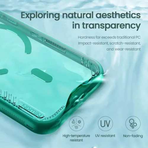 Apple iPhone 17 Pro Alkonyati Szürke Nillkin Iceblade Prop Mágneses tok