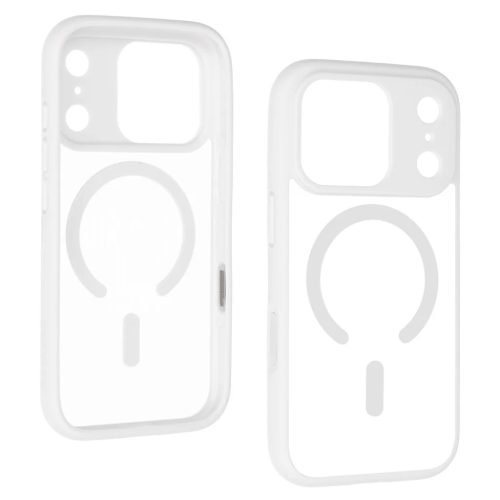 Liavec puha tok iPhone 17 Pro Max fehér tok