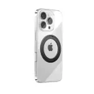 Joyroom JR-16JL6 iPhone 16 Pro Ultra-Vékony MagSafe Kompatibilis Tok 360°-os Gyűrűs Állvánnyal - Fekete tok