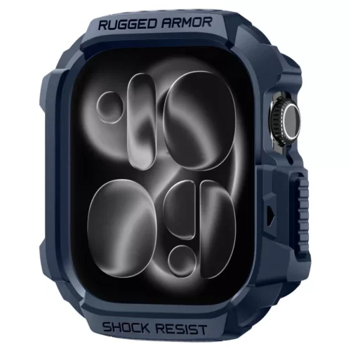 Apple Watch 10 / 11 (42 mm) Spigen Rugged Armor V2 tok Kék