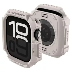   Apple Watch 10 / 11 42mm Spigen Rugged Armor V2 Dűne Bézs tok