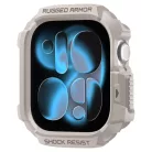 Apple Watch 10 / 11 42mm Spigen Rugged Armor V2 Dűne Bézs tok