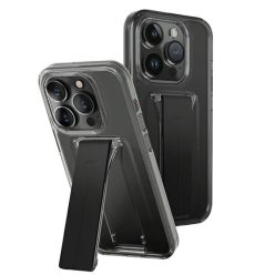   Uniq Heldro Mount állvánnyal iPhone 15 Pro Max 6.7" füst/fátyol füst tok