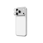AmazingThing Sapphire Kamera Üveg iPhone 17 Pro / Pro Max - fekete kerettel üvegfólia